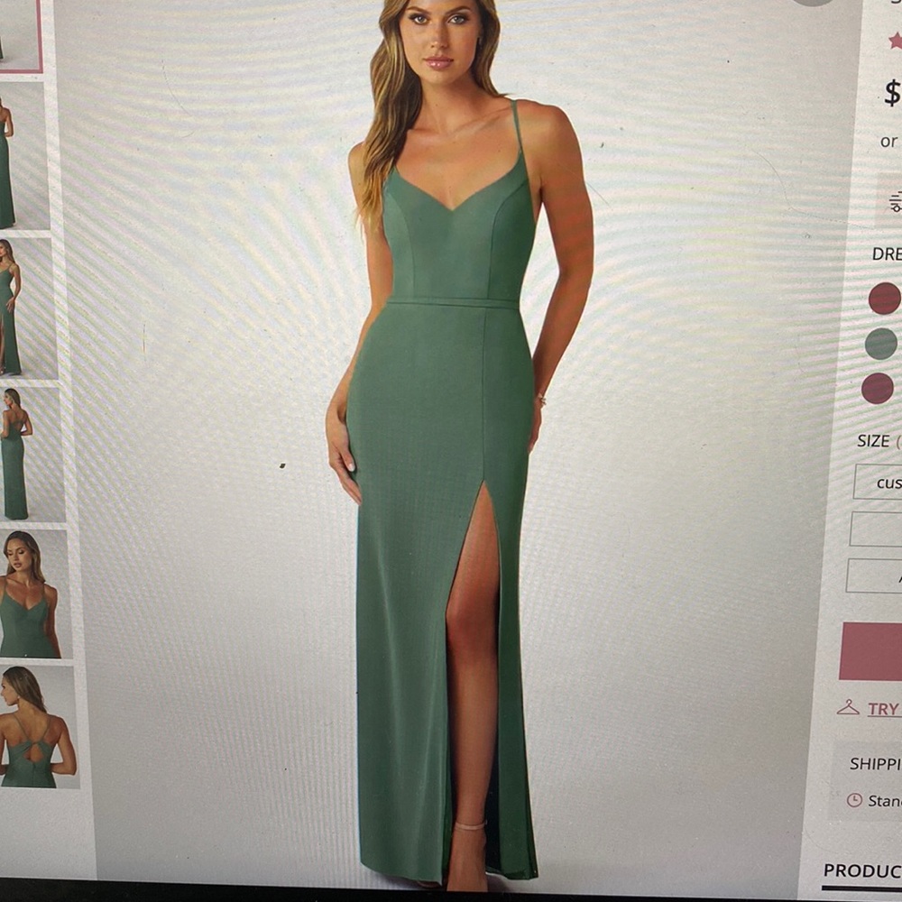 Azazie blink bridesmaid dress NEW NEVER WORN